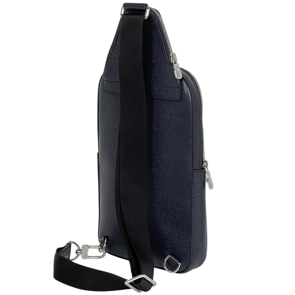 ルイ・ヴィトン アヴェニュー スリングバッグ 肩掛け ボディバッグ タイガ ブルーミニュイ M30971 メンズ 【中古】brbag