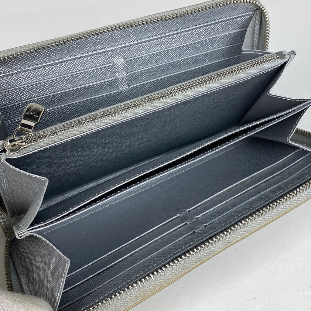 ルイ・ヴィトン ジッピーウォレット LVナイト 日本限定 メタリック 長財布 エピ シルバー M82794 レディース 【中古】brbag
