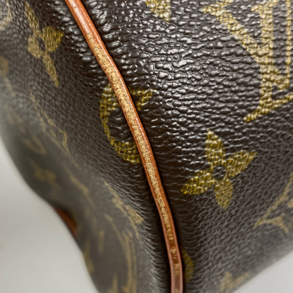 ルイ・ヴィトン パピヨン 30 バレルバッグ 筒型 旧旧型 ハンドバッグ モノグラム ブラウン M51365 レディース 【中古】brbag