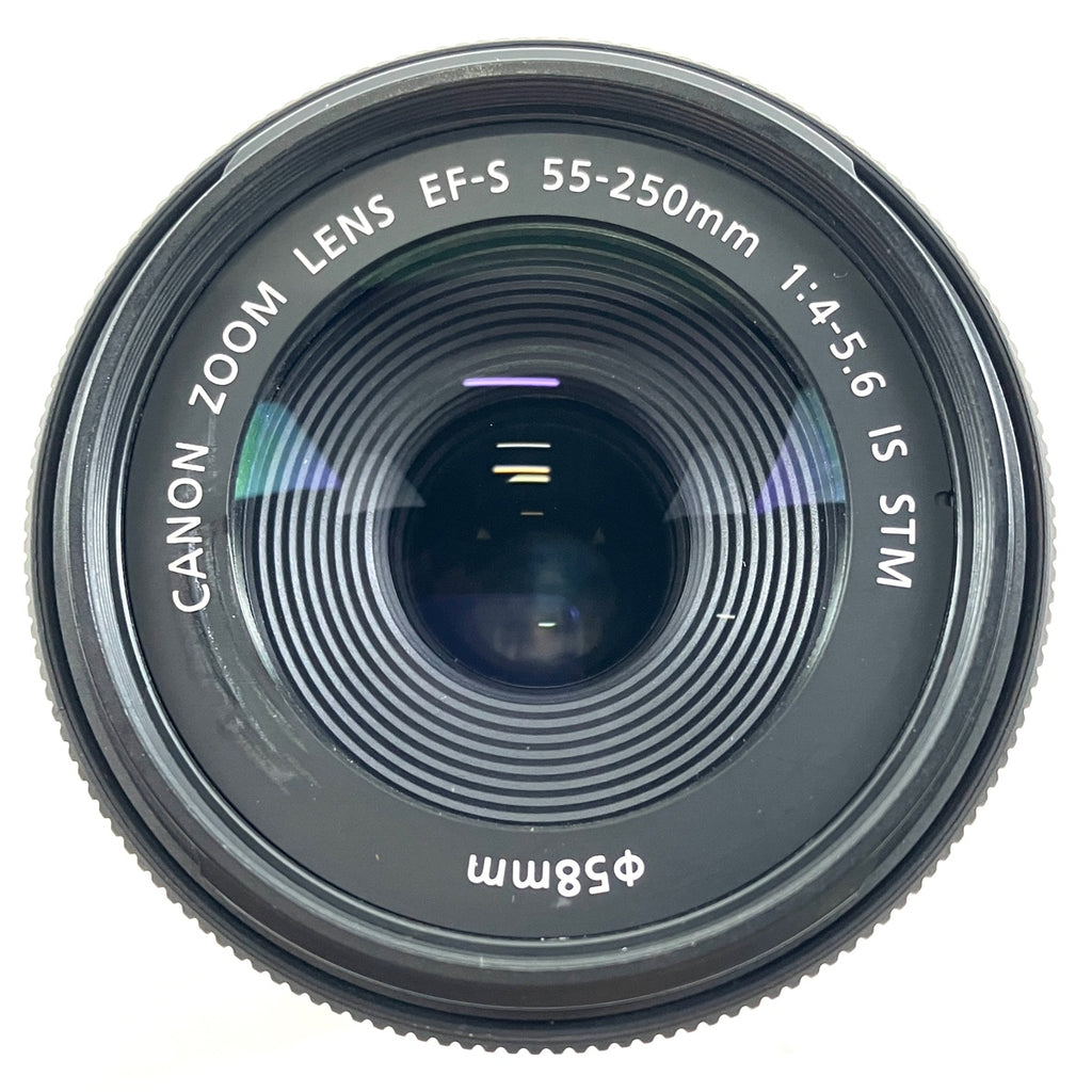 キヤノン Canon EF-S 55-250mm F4-5.6 IS STM 一眼カメラ用レンズ（オートフォーカス） 【中古】cambb