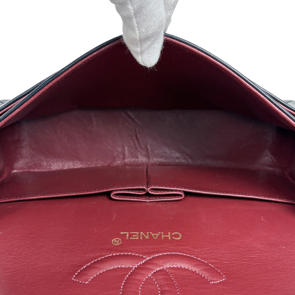 【ジャンク品】シャネル マトラッセ Wフラップ チェーン ショルダーバッグ ココマーク ショルダーバッグ レザー ブラック A01112 レディース 【中古】brbag