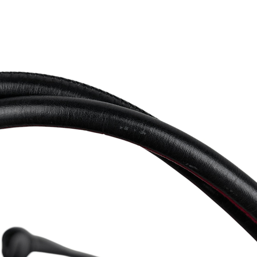 シャネル カンボンライン ラージ ショルダーバッグ レザー ブラック A25169 レディース 中古 brbag