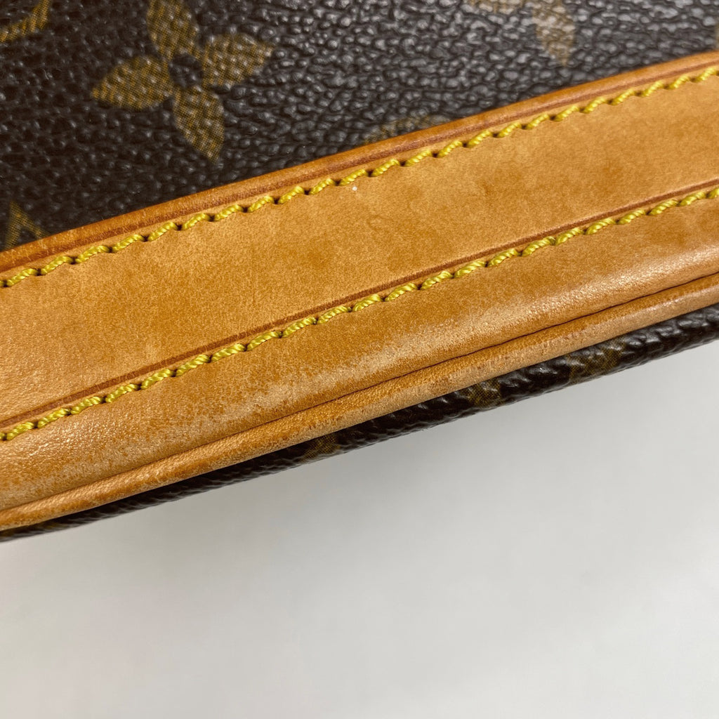 ルイ・ヴィトン プチ バケット PM ショルダーバッグ バケツ型 トートバッグ モノグラム ブラウン M42238 レディース 【中古】brbag