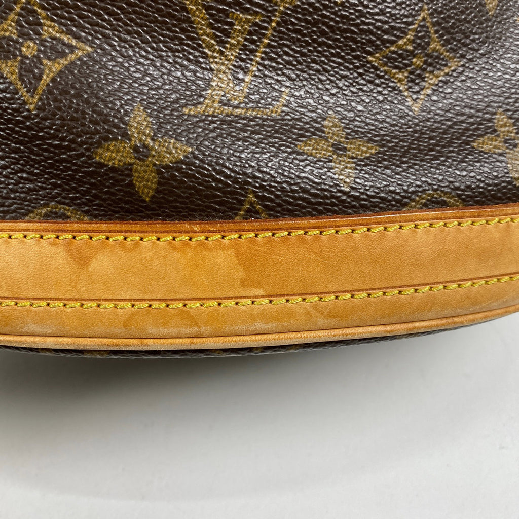 ルイ・ヴィトン プチ バケット PM ショルダーバッグ バケツ型 トートバッグ モノグラム ブラウン M42238 レディース 【中古】brbag