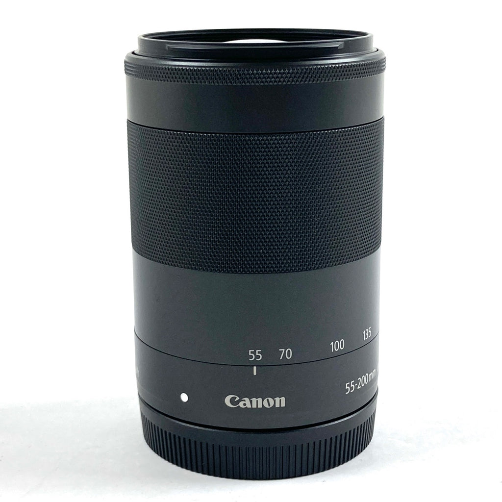 キヤノン Canon EF-M 55-200mm F4.5-6.3 IS STM ブラック 一眼カメラ用レンズ（オートフォーカス） 【中古】cambb