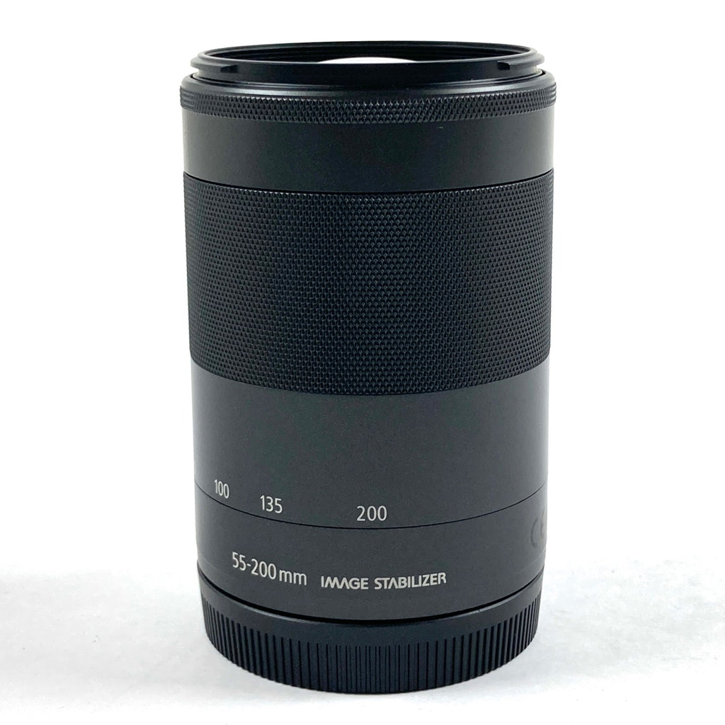 キヤノン Canon EF-M 55-200mm F4.5-6.3 IS STM ブラック 一眼カメラ用レンズ（オートフォーカス） 【中古】cambb