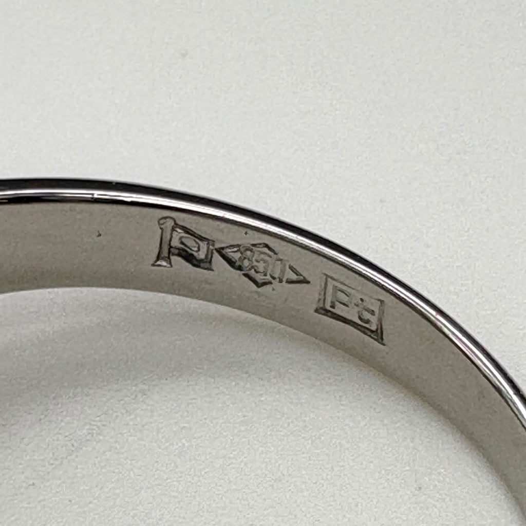 メレダイヤ デザインリング プラチナ 指輪 リング 11号 Pt850 ダイヤモンド レディース 【中古】nbjwl