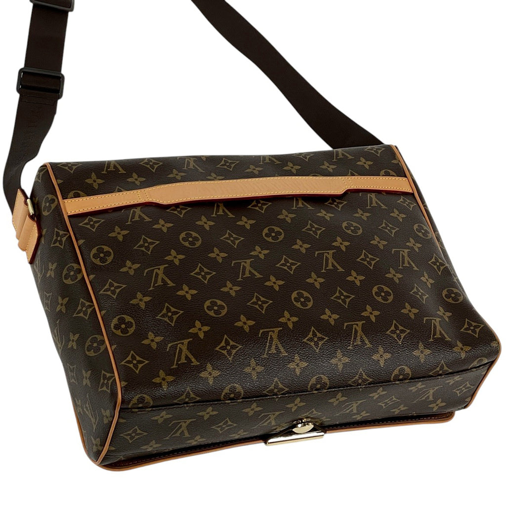 ルイ・ヴィトン アベス メッセンジャーバッグ 斜め掛け ショルダーバッグ モノグラム ブラウン M45257 レディース 【中古】brbag