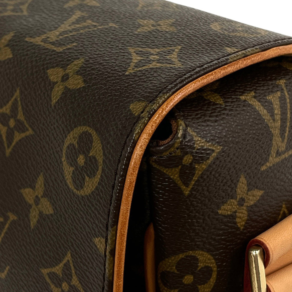 ルイ・ヴィトン アベス メッセンジャーバッグ 斜め掛け ショルダーバッグ モノグラム ブラウン M45257 レディース 【中古】brbag