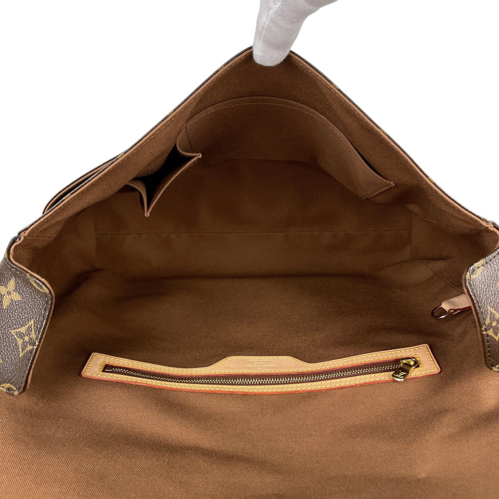 ルイ・ヴィトン アベス メッセンジャーバッグ 斜め掛け ショルダーバッグ モノグラム ブラウン M45257 レディース 【中古】brbag