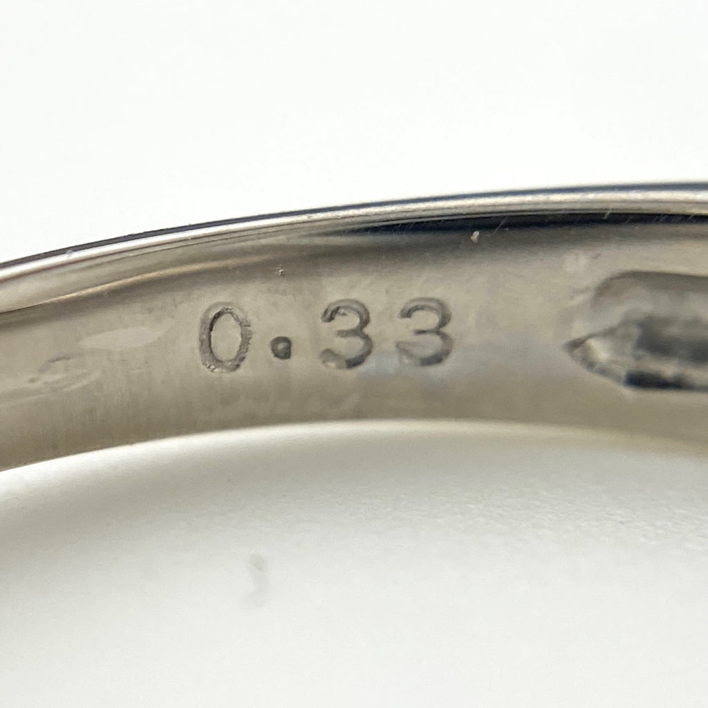 メレダイヤ デザインリング プラチナ 指輪 リング 11.5号 Pt900 ダイヤモンド レディース 【中古】nbjwl