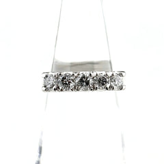 メレダイヤ デザインリング プラチナ 指輪 リング 10号 Pt900 ダイヤモンド レディース 【中古】nbjwl