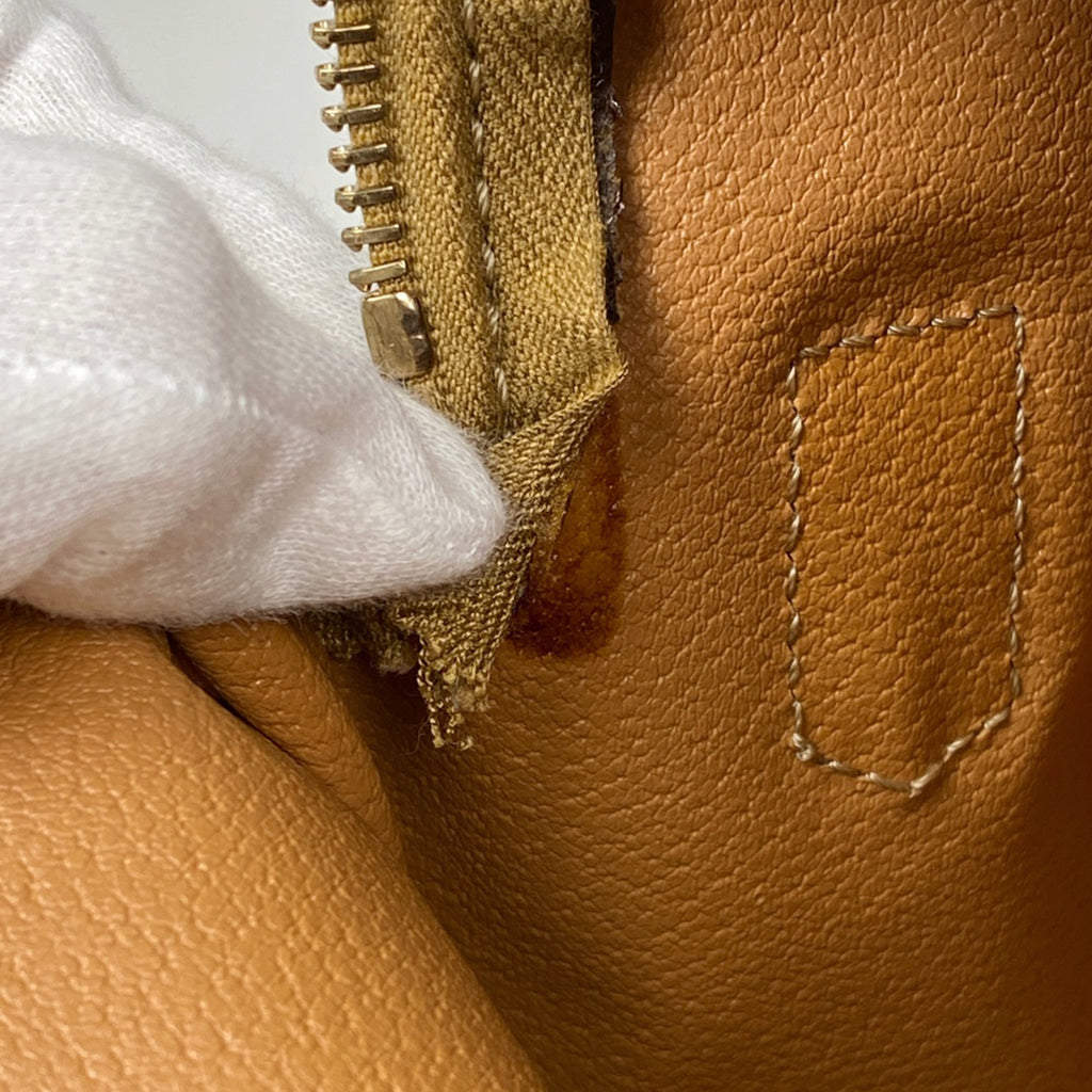 セリーヌ マカダム柄 ショルダーバッグ 斜め掛け ショルダーバッグ コーティングキャンバス ブラウン レディース 【中古】brbag