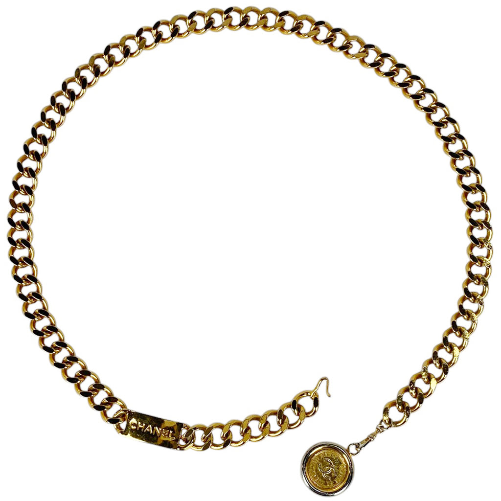 シャネル ココマーク チェーン ベルト 31 RUE CAMBON ベルト ベルト GP ゴールド レディース 【中古】brbag