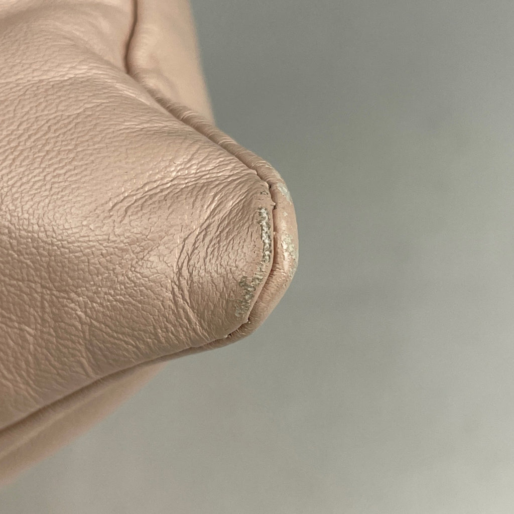 フェンディ パック スリムクラッチ スモール 巾着型 ショルダーバッグ レザー ピンク 8BT337 レディース 【中古】brbag