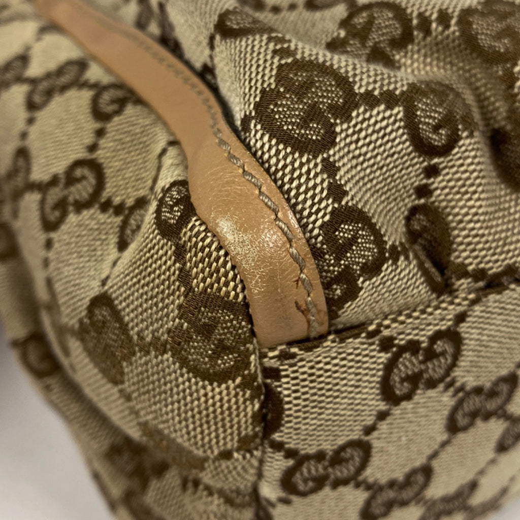 グッチ GG柄 ショルダーバッグ アビー ワンショルダー ハンドバッグ ショルダーバッグ GGキャンバス ベージュ 190525 レディース 【中古】brbag