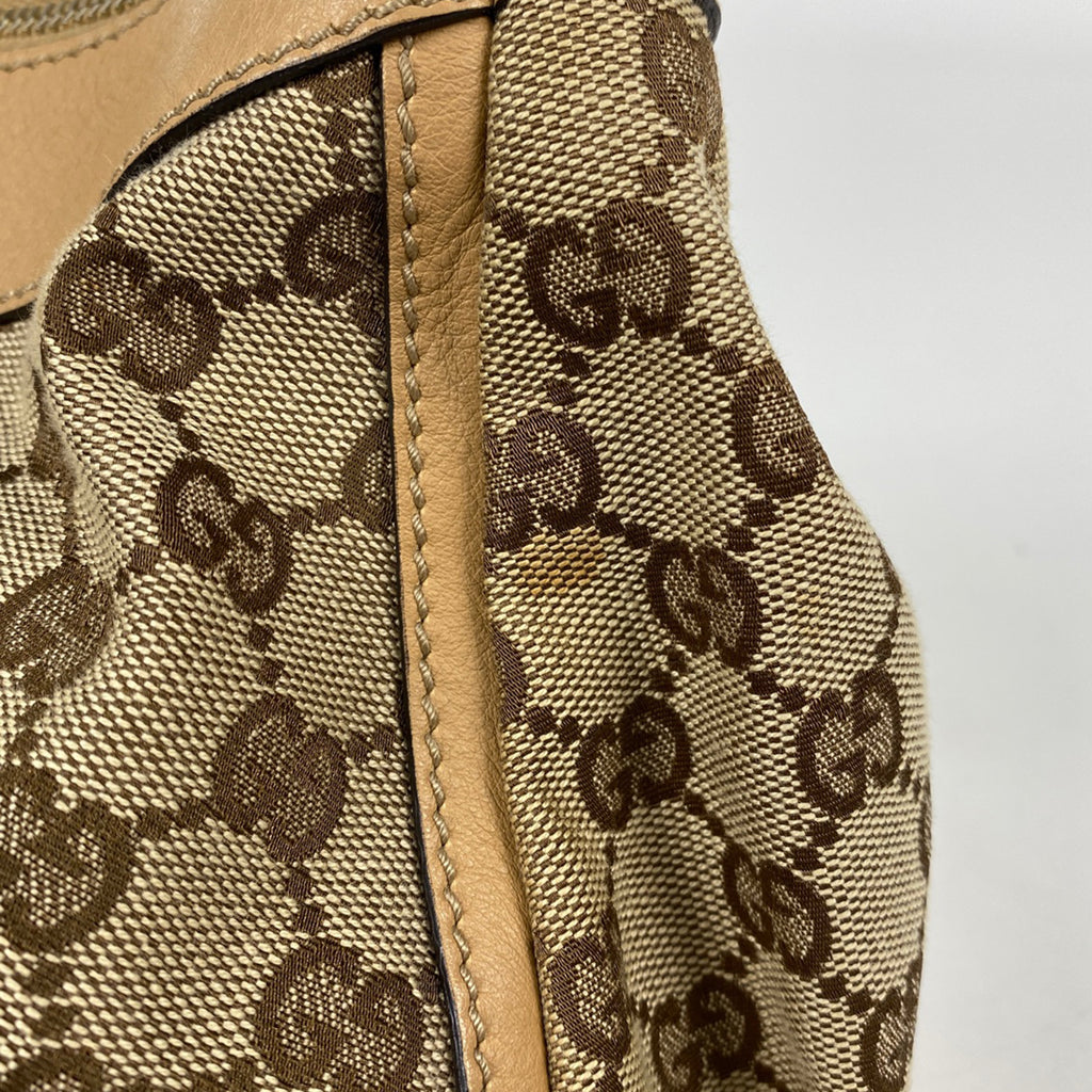 グッチ GG柄 ショルダーバッグ アビー ワンショルダー ハンドバッグ ショルダーバッグ GGキャンバス ベージュ 190525 レディース 【中古】brbag