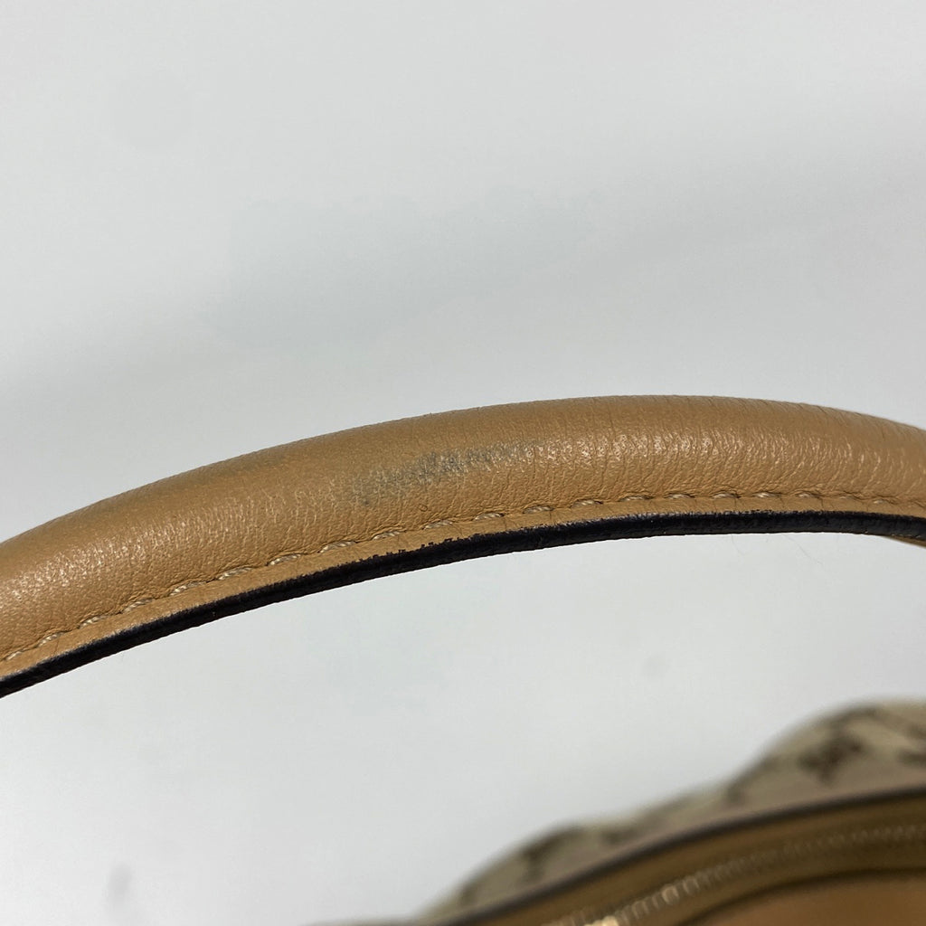 グッチ GG柄 ショルダーバッグ アビー ワンショルダー ハンドバッグ ショルダーバッグ GGキャンバス ベージュ 190525 レディース 【中古】brbag