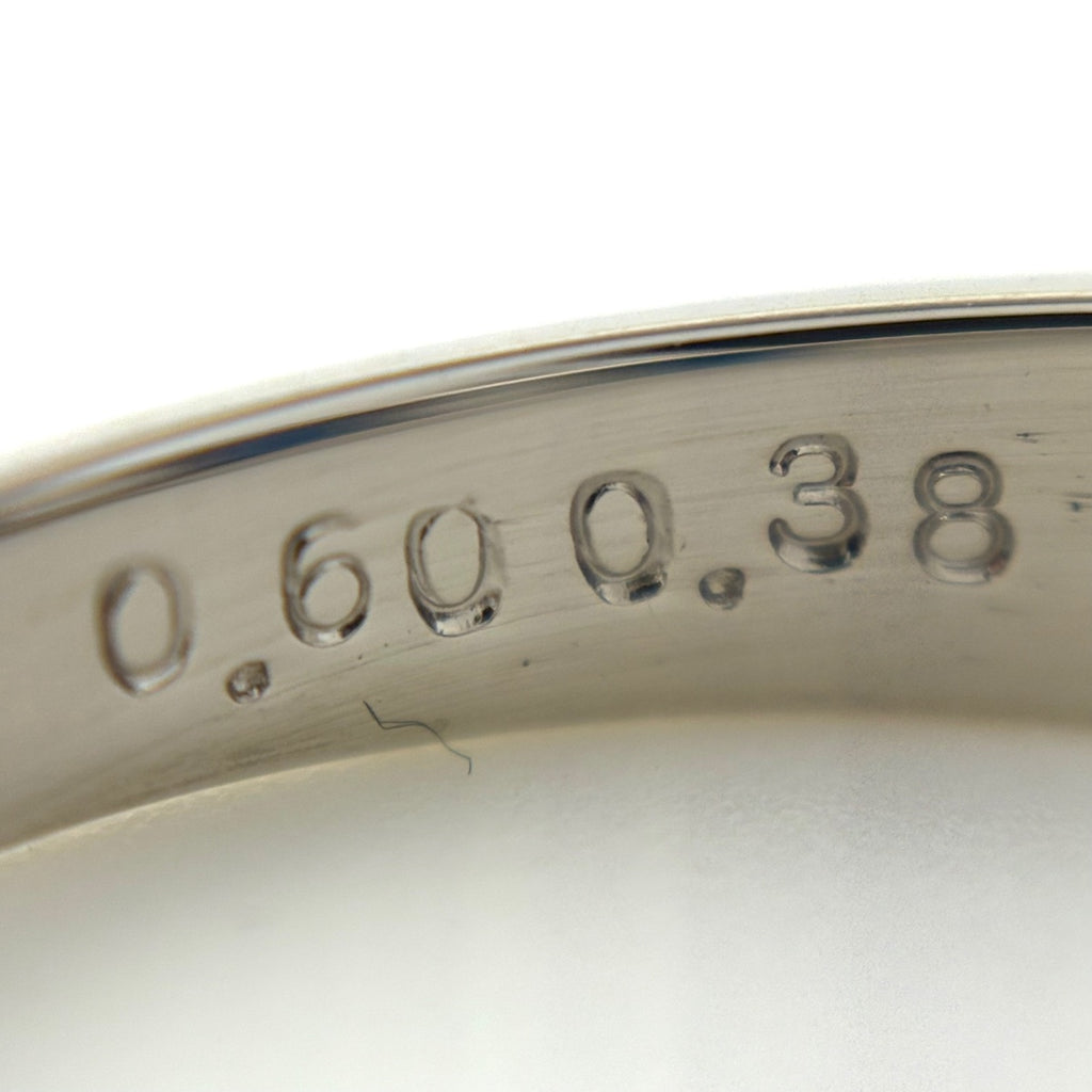 サファイア デザインリング プラチナ 指輪 メレダイヤ リング 12号 Pt900 サファイア ダイヤモンド レディース 【中古】nbjwl