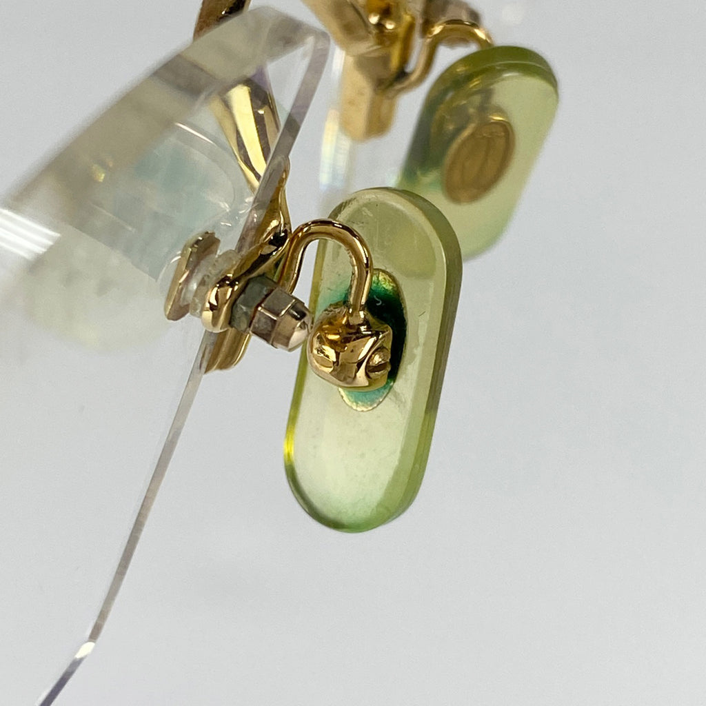 カルティエ ロゴ メガネ アイウェア 眼鏡 メタル ゴールド レディース 【中古】brbag