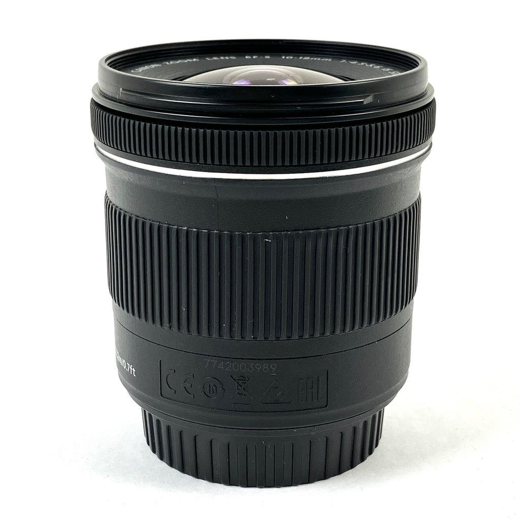 キヤノン Canon EF-S 10-18mm F4.5-5.6 IS STM 一眼カメラ用レンズ（オートフォーカス） 【中古】cambb