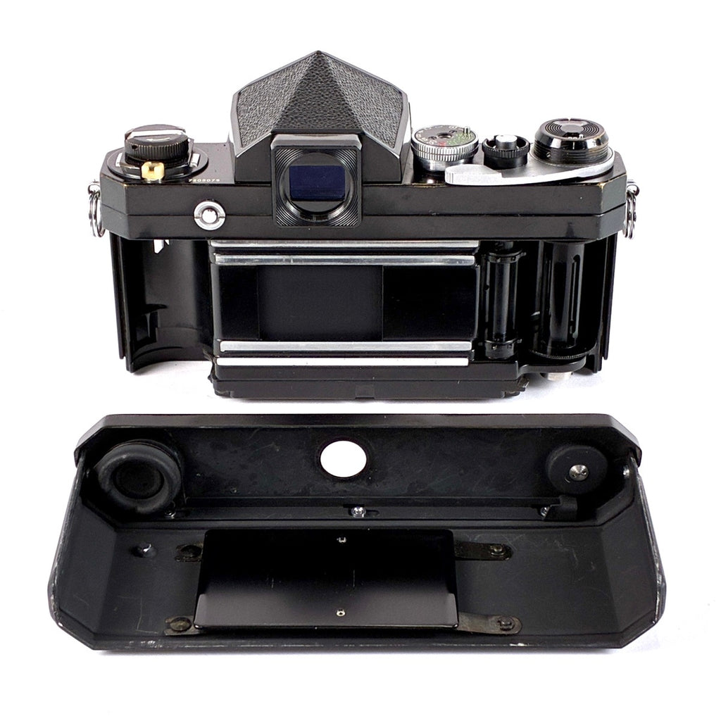 ニコン Nikon F アイレベル ブラック ボディ フィルム マニュアルフォーカス 一眼レフカメラ 【中古】cambb