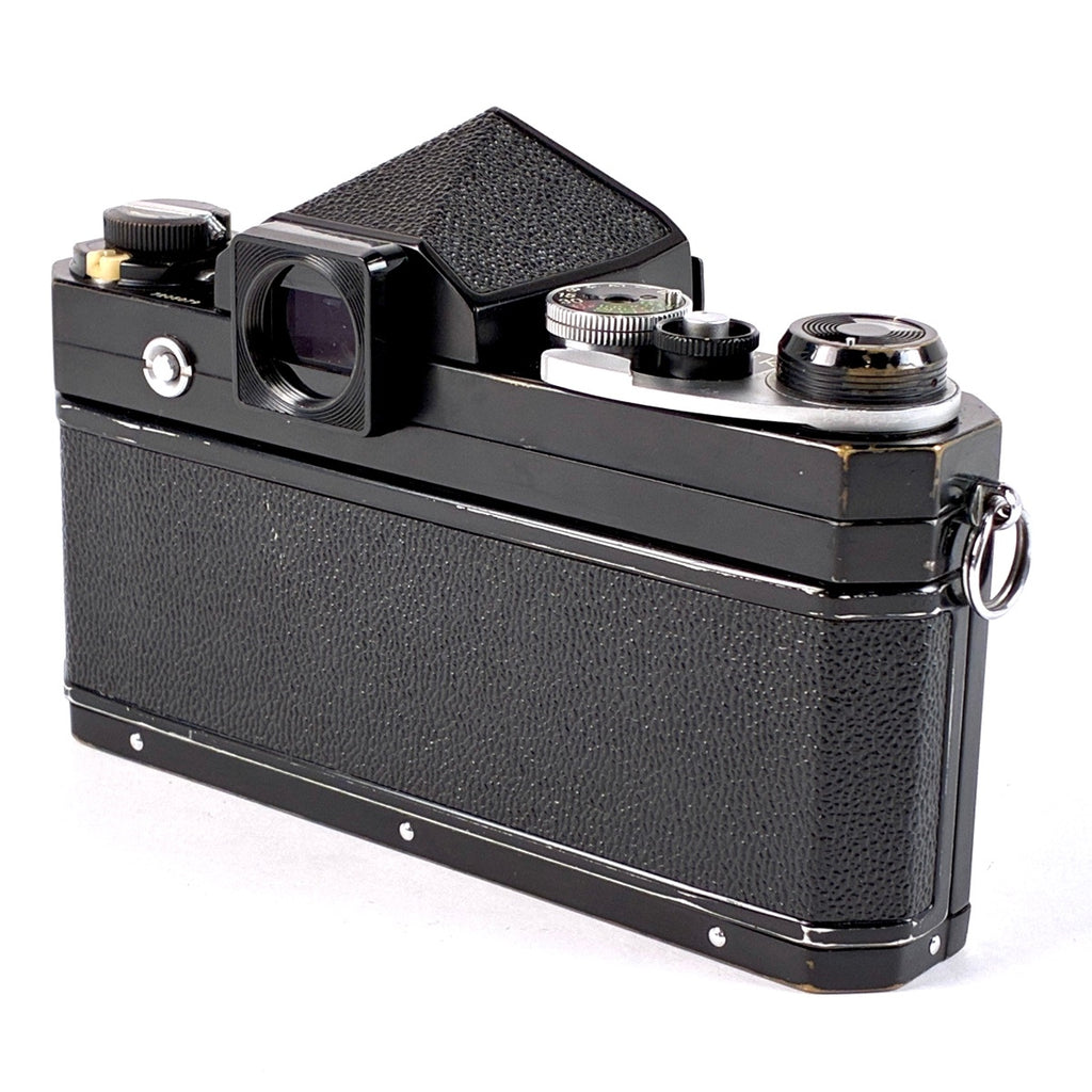 ニコン Nikon F アイレベル ブラック ボディ フィルム マニュアルフォーカス 一眼レフカメラ 【中古】cambb