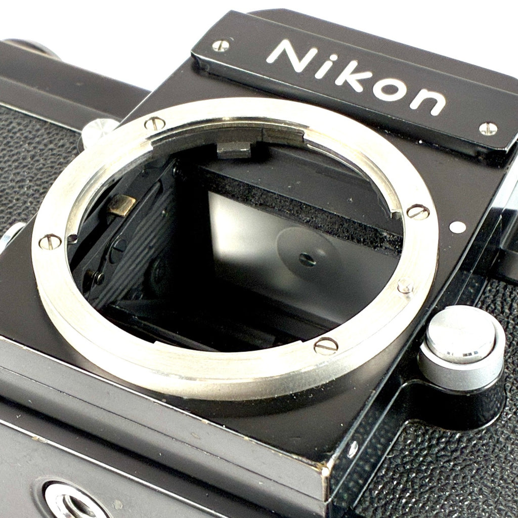 ニコン Nikon F アイレベル ブラック ボディ フィルム マニュアルフォーカス 一眼レフカメラ 【中古】cambb