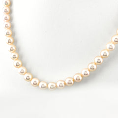 タサキ パール デザインネックレス シルバー 真珠 silver ネックレス SV パール レディース ブランドジュエリー 【中古】brjwl