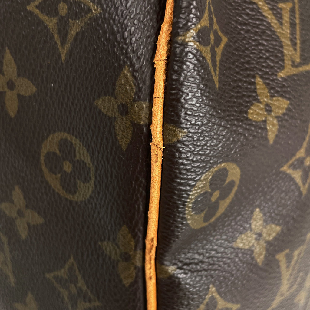 ルイ・ヴィトン キーポル 50 ハンドバッグ 旅行 出張 ビジネス ボストンバッグ モノグラム ブラウン M41426 レディース 【中古】brbag