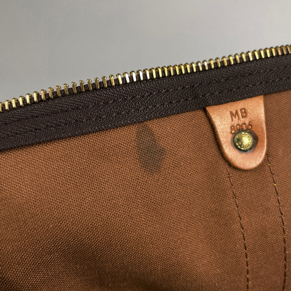 ルイ・ヴィトン キーポル 50 ハンドバッグ 旅行 出張 ビジネス ボストンバッグ モノグラム ブラウン M41426 レディース 【中古】brbag