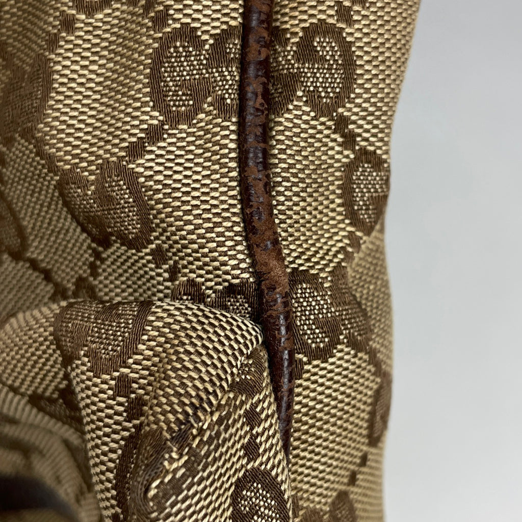 グッチ GG柄 ショルダーバッグ 斜め掛け シェリーライン ウェブ ショルダーバッグ GGキャンバス ブラウン 169937 レディース 【中古】brbag