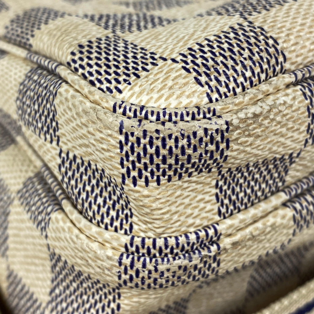 ルイ・ヴィトン ナヴィグリオ 斜め掛け ショルダーバッグ ダミエアズール ホワイト N51189 レディース 【中古】brbag