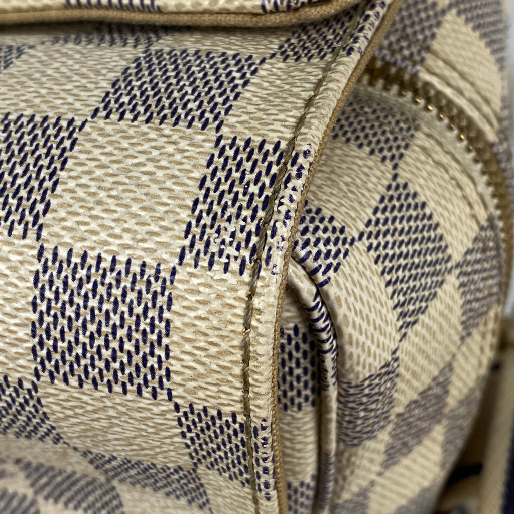 ルイ・ヴィトン ナヴィグリオ 斜め掛け ショルダーバッグ ダミエアズール ホワイト N51189 レディース 【中古】brbag