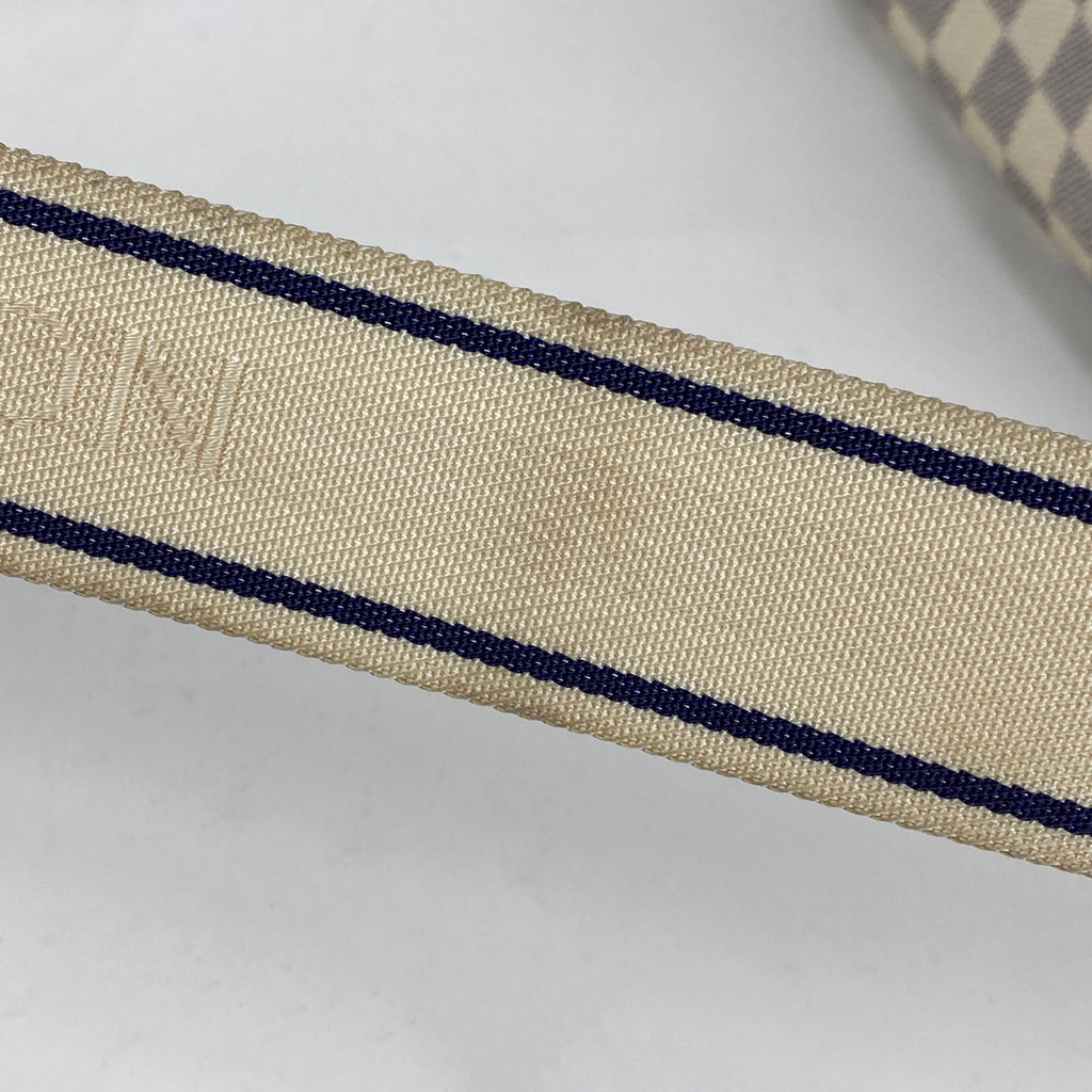 ルイ・ヴィトン ナヴィグリオ 斜め掛け ショルダーバッグ ダミエアズール ホワイト N51189 レディース 【中古】brbag