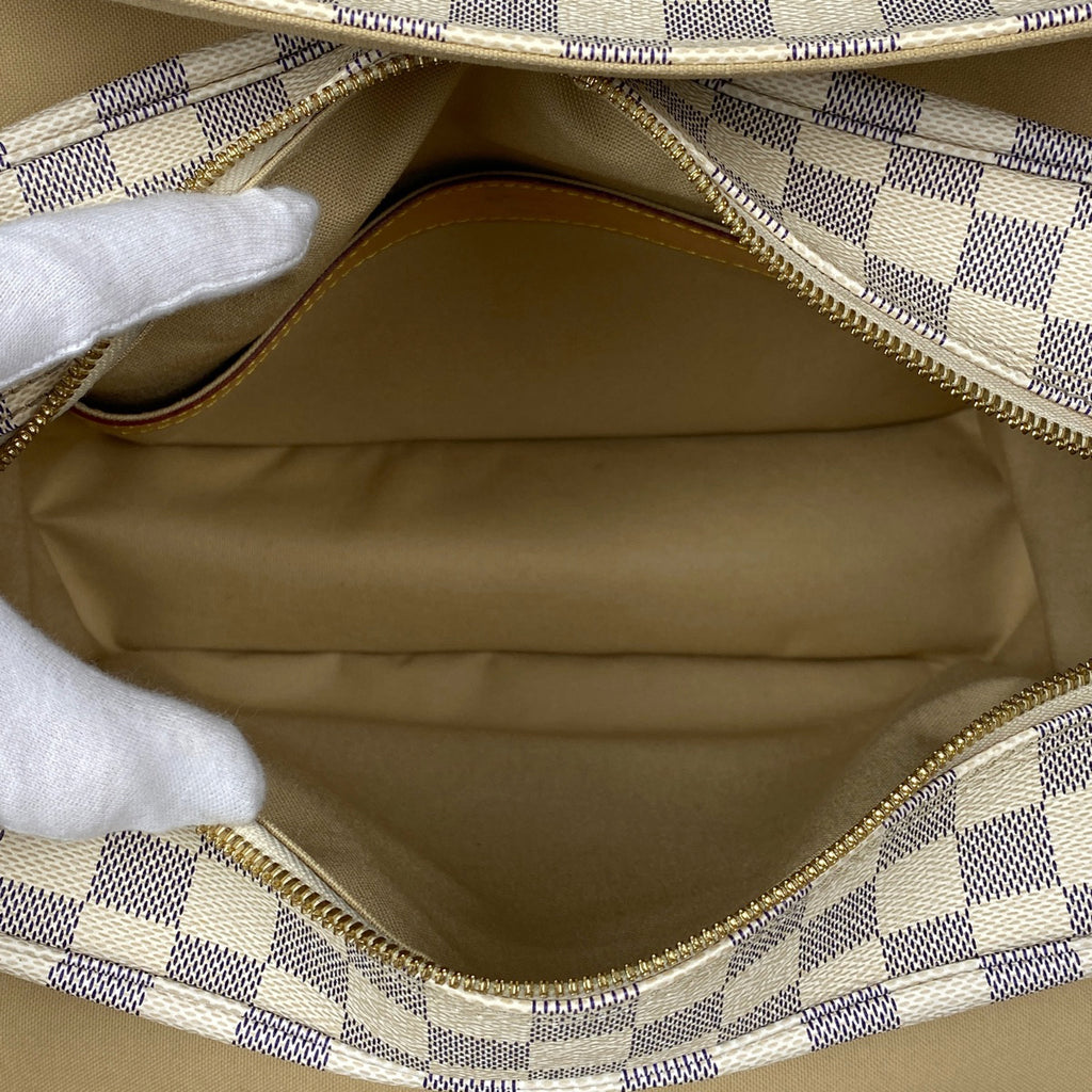 ルイ・ヴィトン ナヴィグリオ 斜め掛け ショルダーバッグ ダミエアズール ホワイト N51189 レディース 【中古】brbag