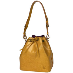 ルイ・ヴィトン プチノエ 巾着型 肩掛け ショルダーバッグ エピ タッシリイエロー M44109 レディース ブランドバッグ・小物 【中古】brbag