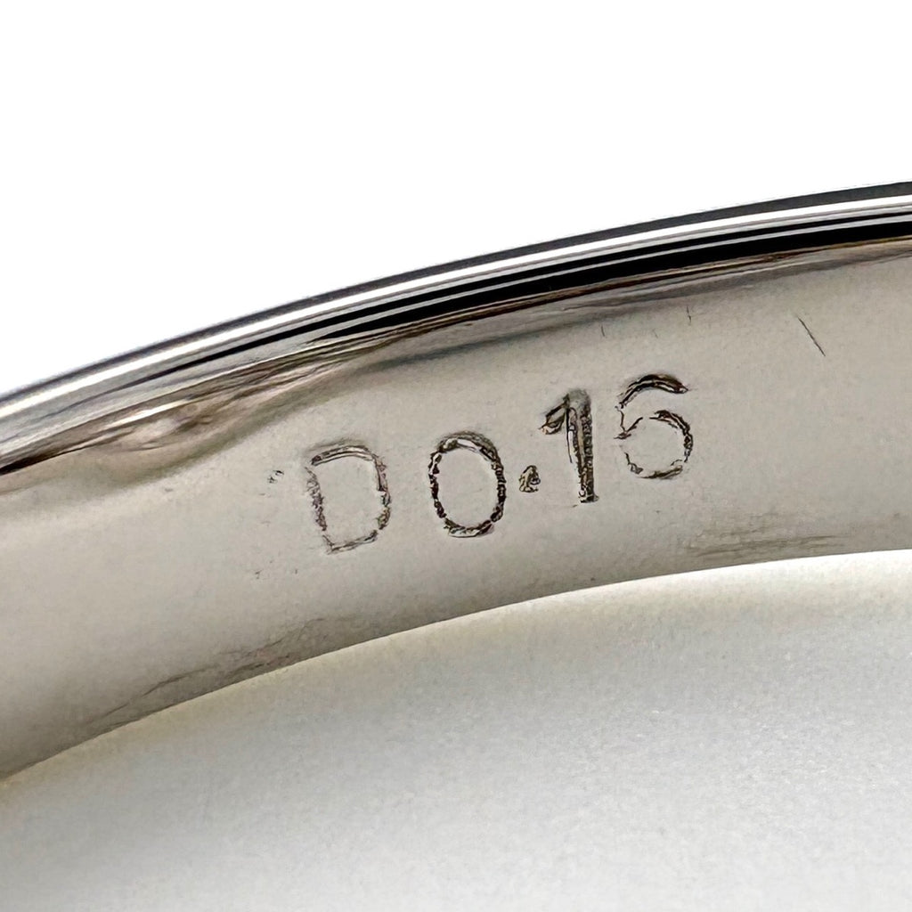 ポーラ メレダイヤ デザインリング プラチナ 指輪 リング 13号 Pt900 ダイヤモンド レディース ブランドジュエリー 【中古】brjwl