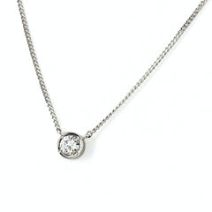 ダイヤモンド デザインネックレス ネックレス Pt850 ダイヤモンド レディース ノンブランドジュエリー 【中古】nbjwl