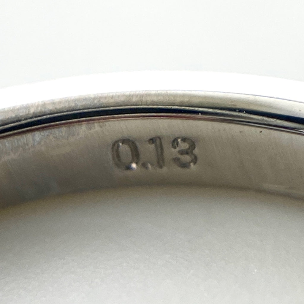 アイプリモ メレダイヤ デザインリング プラチナ 指輪 リング 7.5号 Pt950 ダイヤモンド レディース 【中古】brjwl