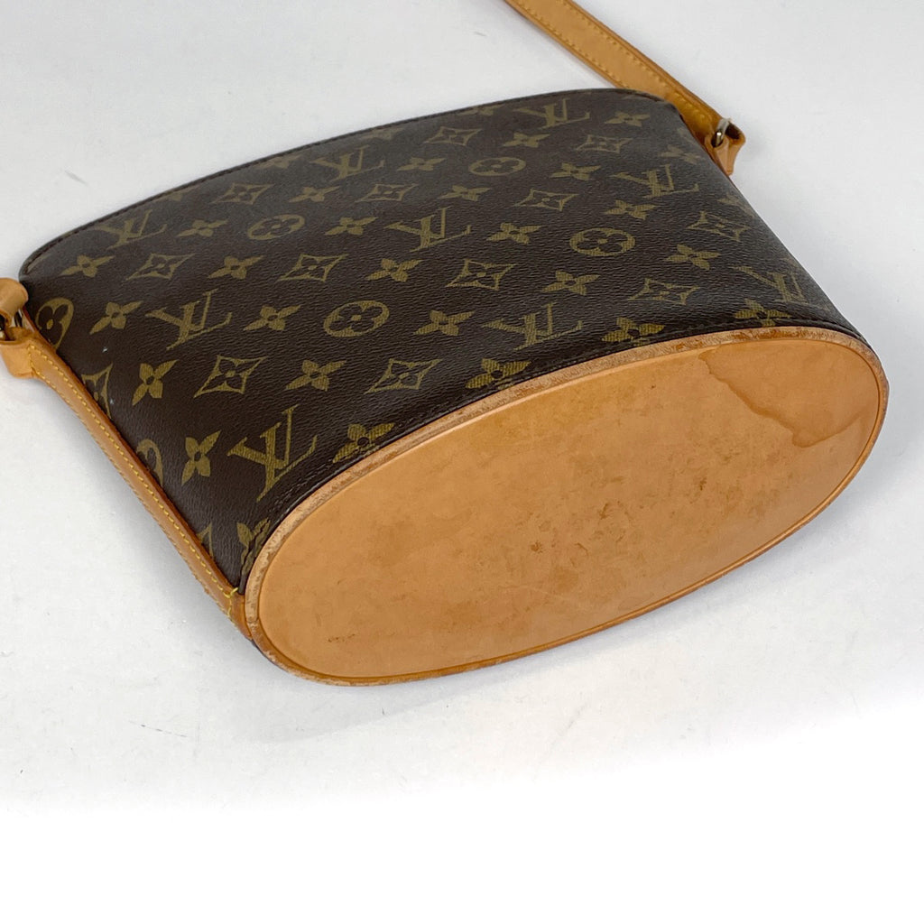 【ジャンク品】ルイ・ヴィトン ドルーオ 斜め掛け ショルダーバッグ モノグラム ブラウン M51290 レディース 【中古】brbag
