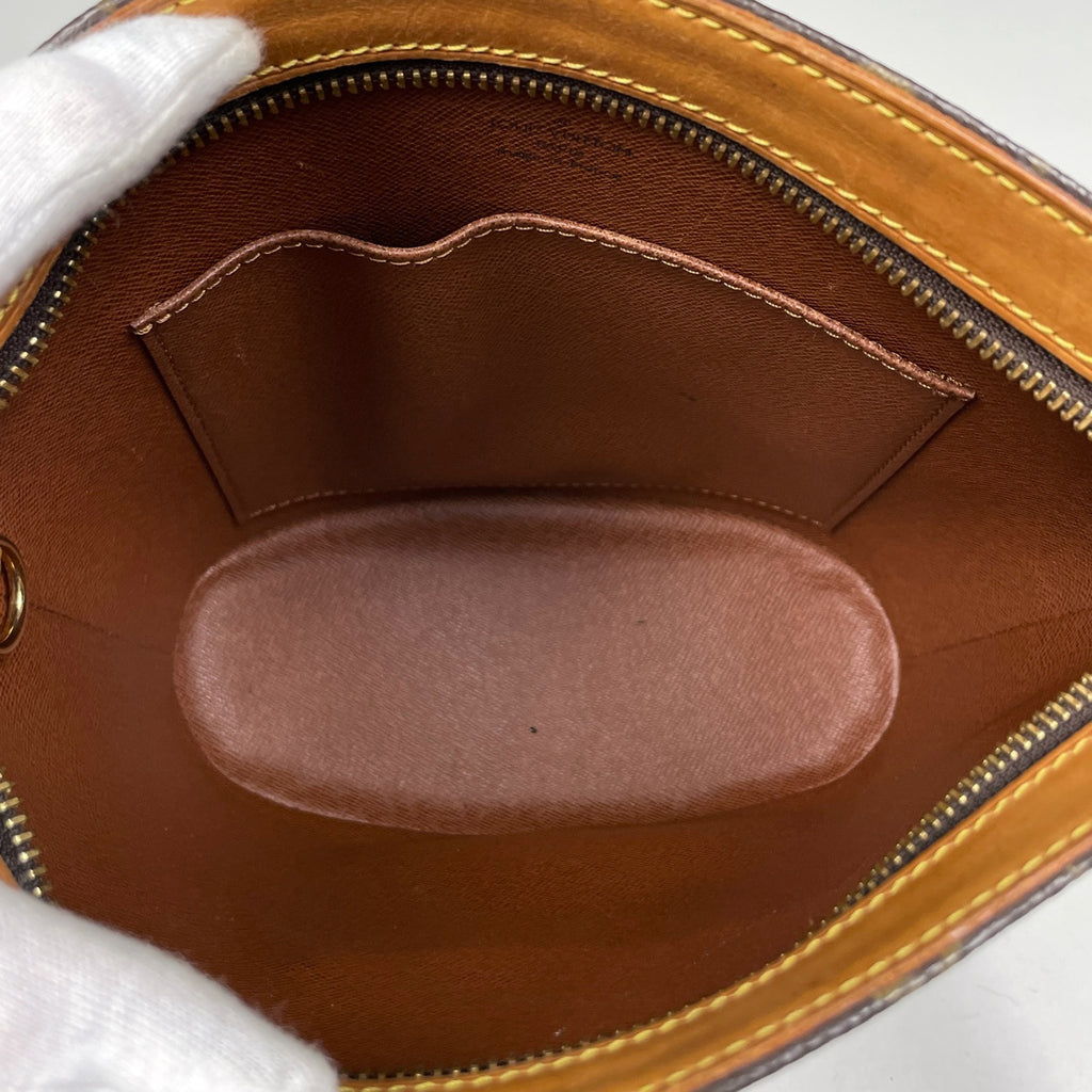 【ジャンク品】ルイ・ヴィトン ドルーオ 斜め掛け ショルダーバッグ モノグラム ブラウン M51290 レディース 【中古】brbag