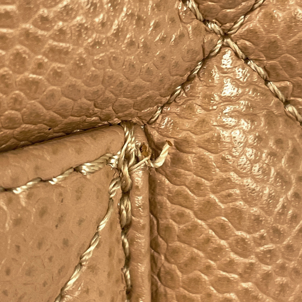 シャネル 復刻トート ハンドバッグ ココマーク トートバッグ キャビアスキン ベージュ A01804 レディース 【中古】brbag