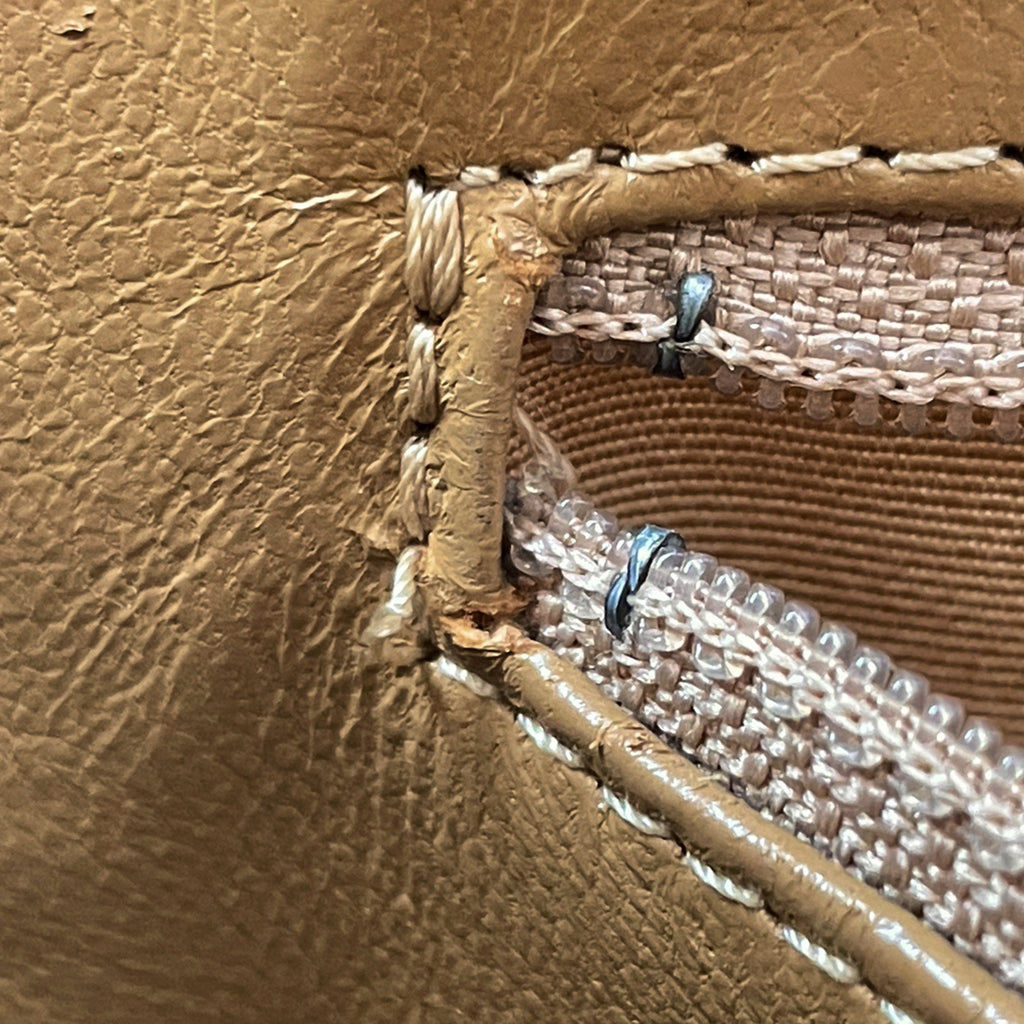 シャネル 復刻トート ハンドバッグ ココマーク トートバッグ キャビアスキン ベージュ A01804 レディース 【中古】brbag