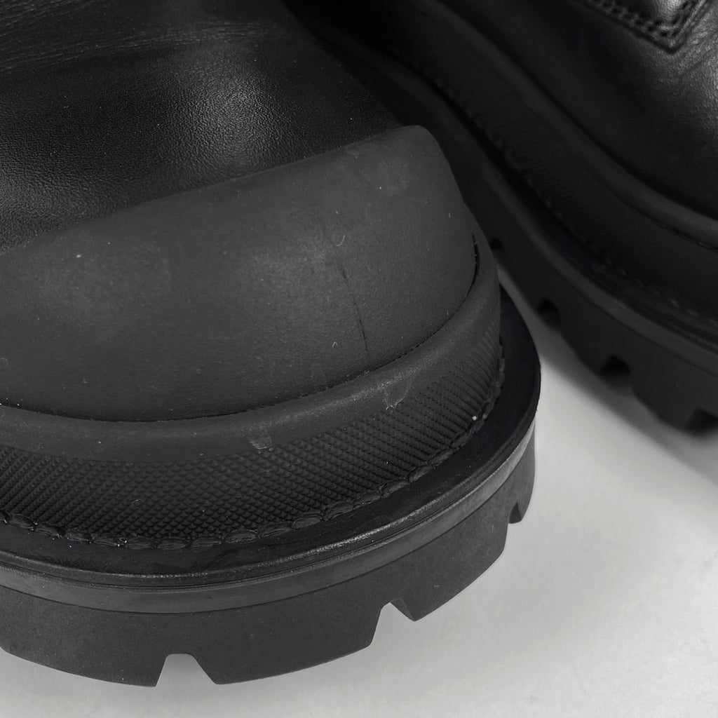 クリスチャンディオール トロッター柄 ショート ブーツ オブリーク 靴 ブーツ レザー キャンバス ブラック ネイビー メンズ 【中古】brapp