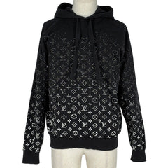 ルイ・ヴィトン モノグラム グラディエント フーディ パーカー スターマーク トップス パーカー コットン ブラック メンズ ブランドアパレル 【中古】brapp