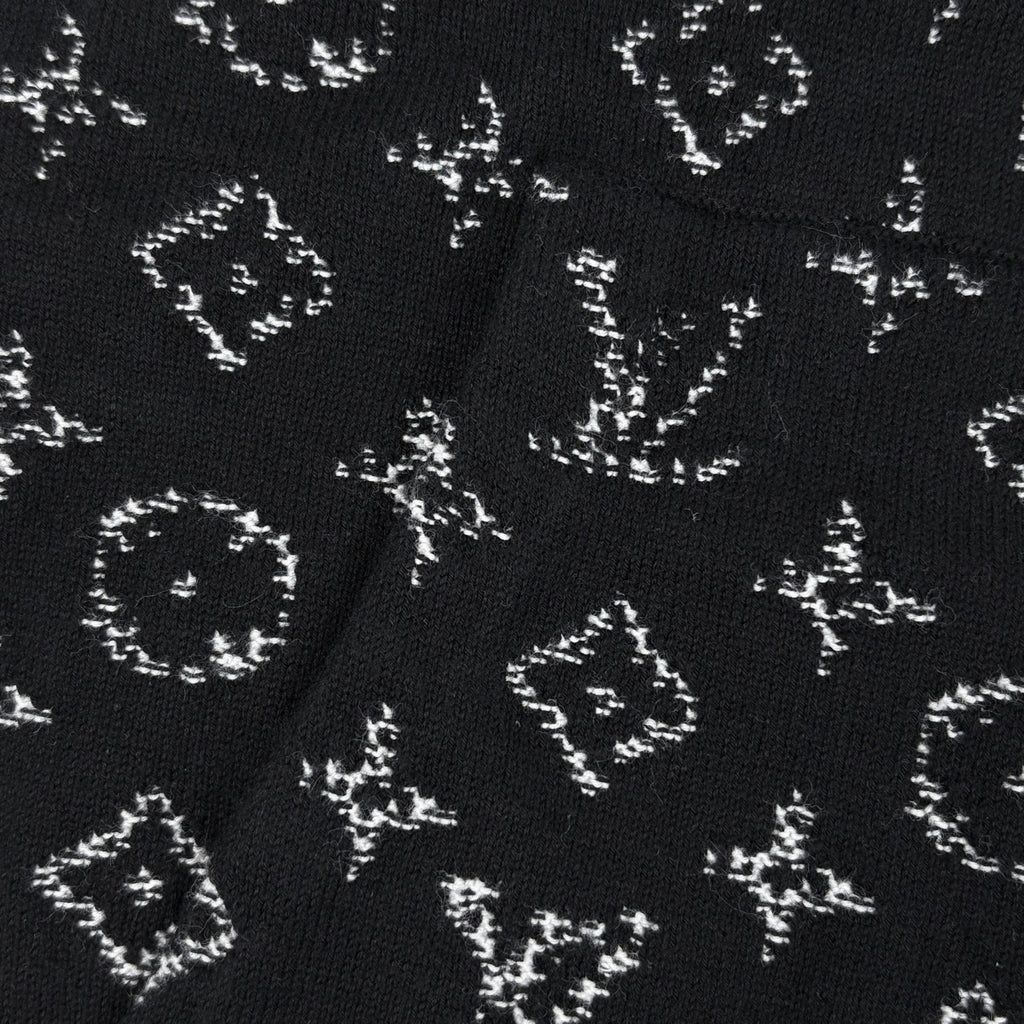 ルイ・ヴィトン モノグラム グラディエント フーディ パーカー スターマーク トップス パーカー コットン ブラック メンズ ブランドアパレル 【中古】brapp