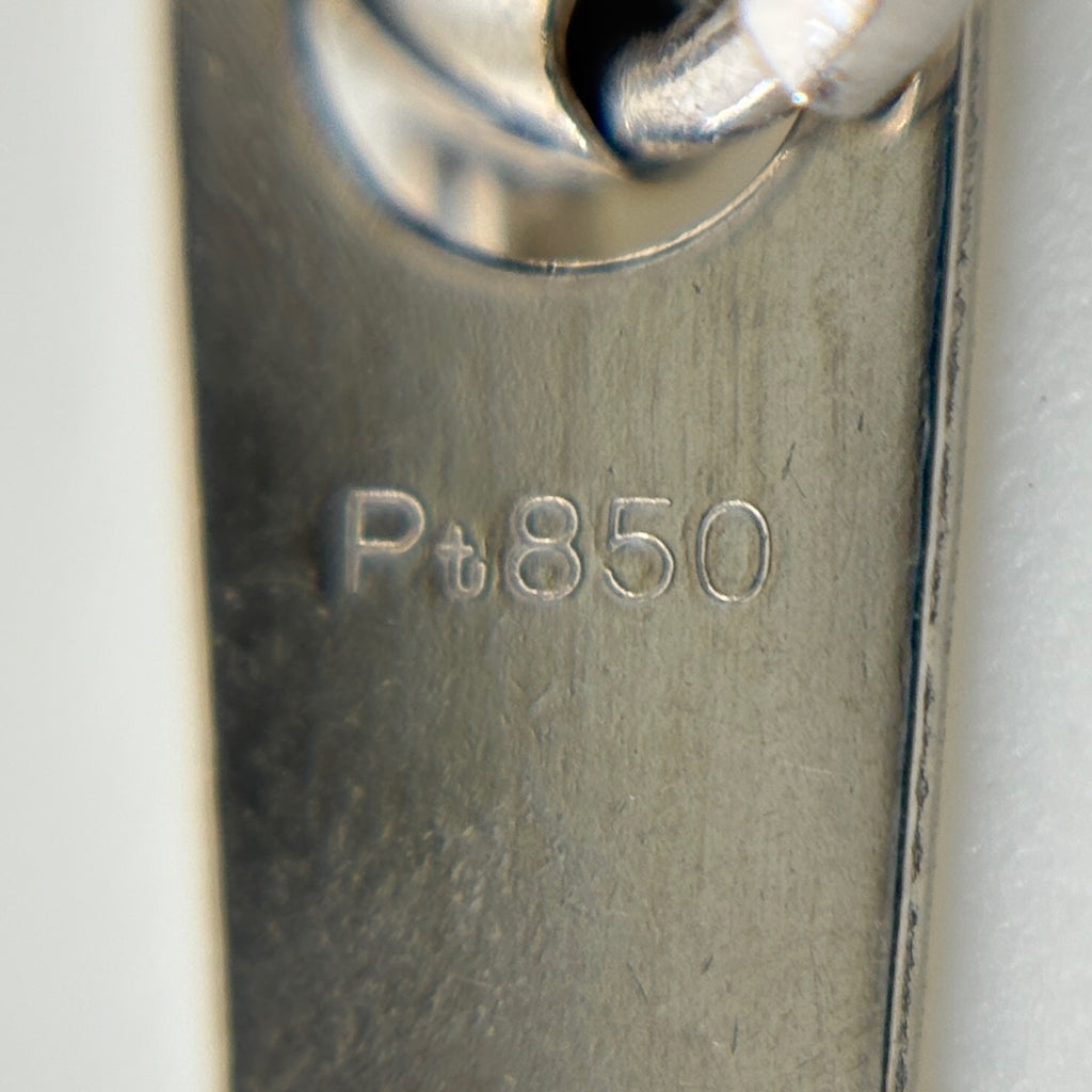 クロスモチーフ ネックレス プラチナ ペンダント 十字架 メレダイヤ ネックレス Pt900 Pt850 ダイヤモンド レディース ノンブランドジュエリー 【中古】nbjwl