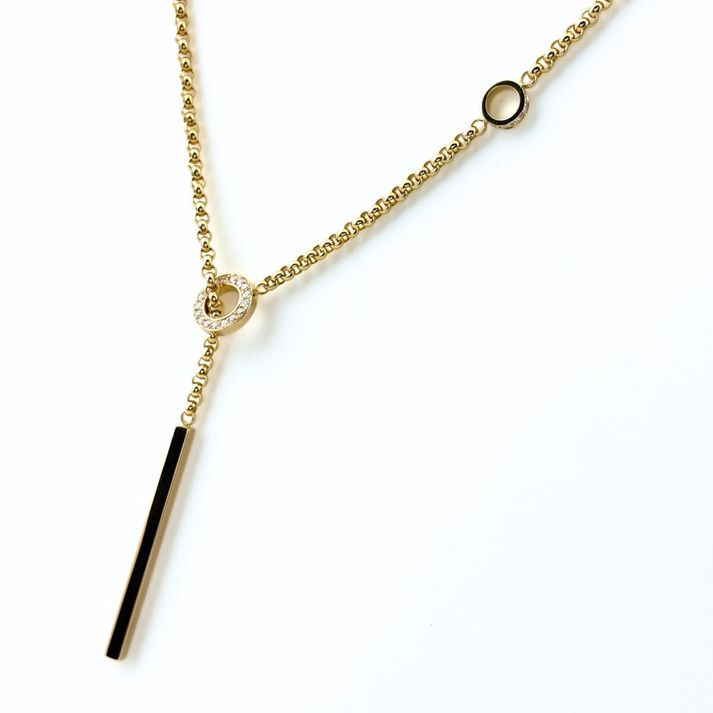 ピアジェ ポセション ネックレス YG イエローゴールド ペンダント メレダイヤ ラリエット ネックレス 750 ダイヤモンド レディース ブランドジュエリー 【中古】brjwl