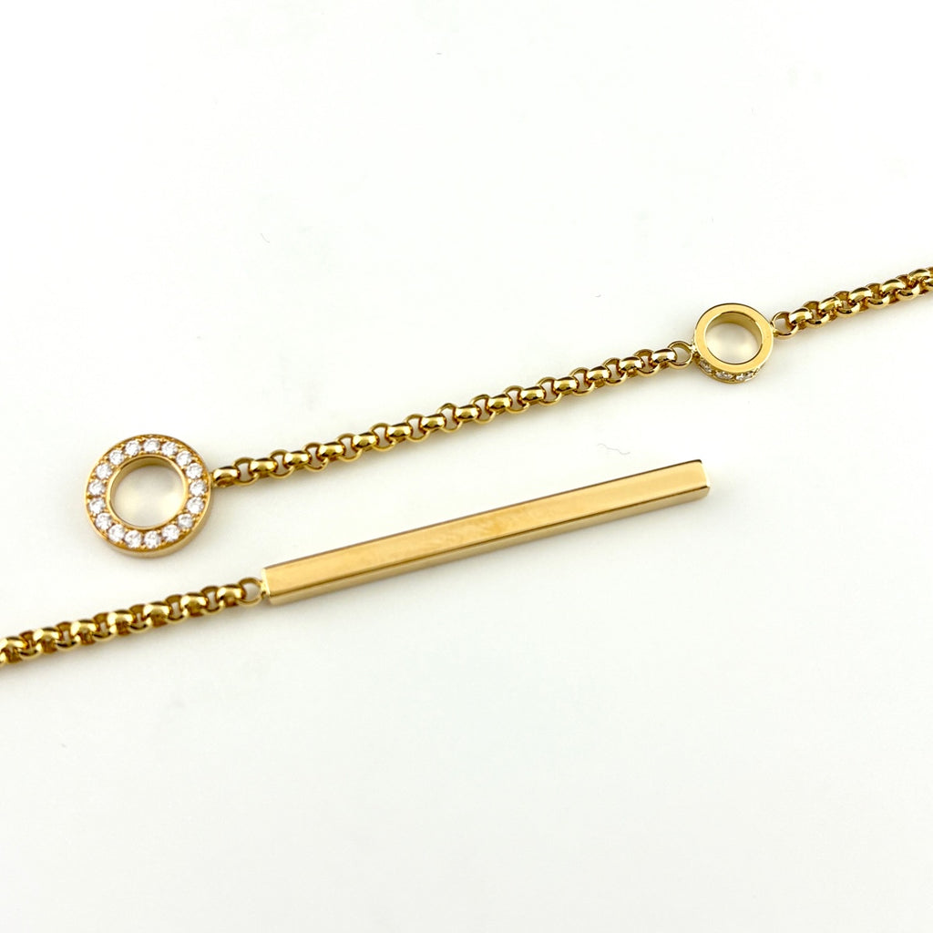 ピアジェ ポセション ネックレス YG イエローゴールド ペンダント メレダイヤ ラリエット ネックレス 750 ダイヤモンド レディース ブランドジュエリー 【中古】brjwl